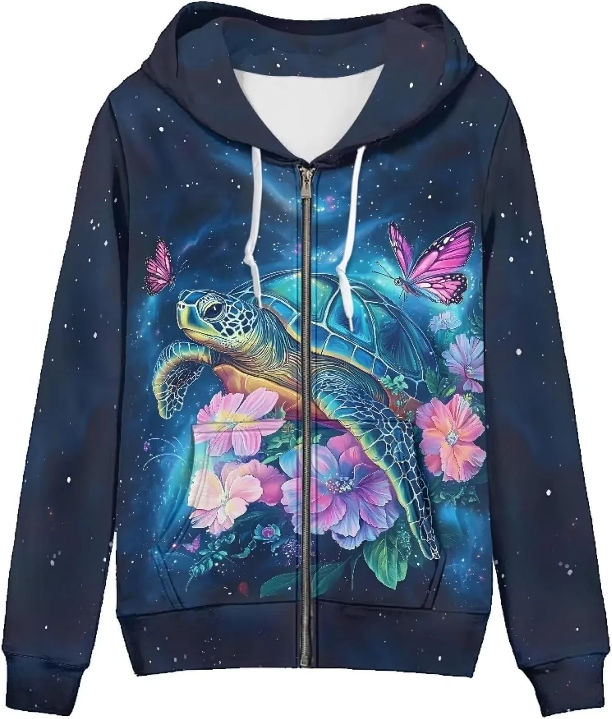 AFPANQZ Women's Casual Long Sleeve Hoodies Full Zipper Up Hoodie Sweatshirrts Thin Coat Loose Daily Wear Hoodie XS-5XL