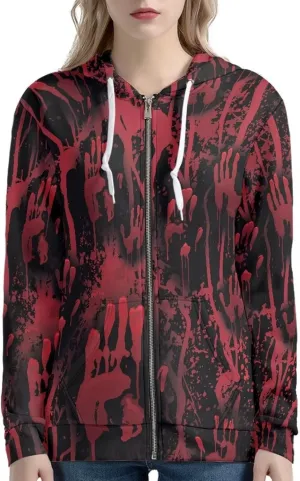 AFPANQZ Women's Zip Up Hoodies Sweatshirts Stretch Long-Sleeve Full Zipper Hoodie Sweatshirts Casual Oversize Hoodie XS-5XL