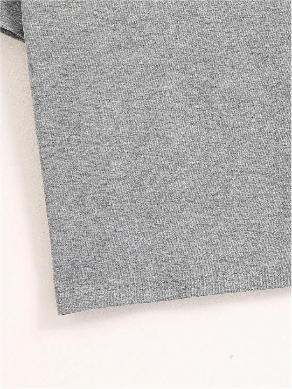 Boy's Letter Print Graphic Tees Short Sleeve Vintage T Shirt Round Neck Summer Tops Streetwear