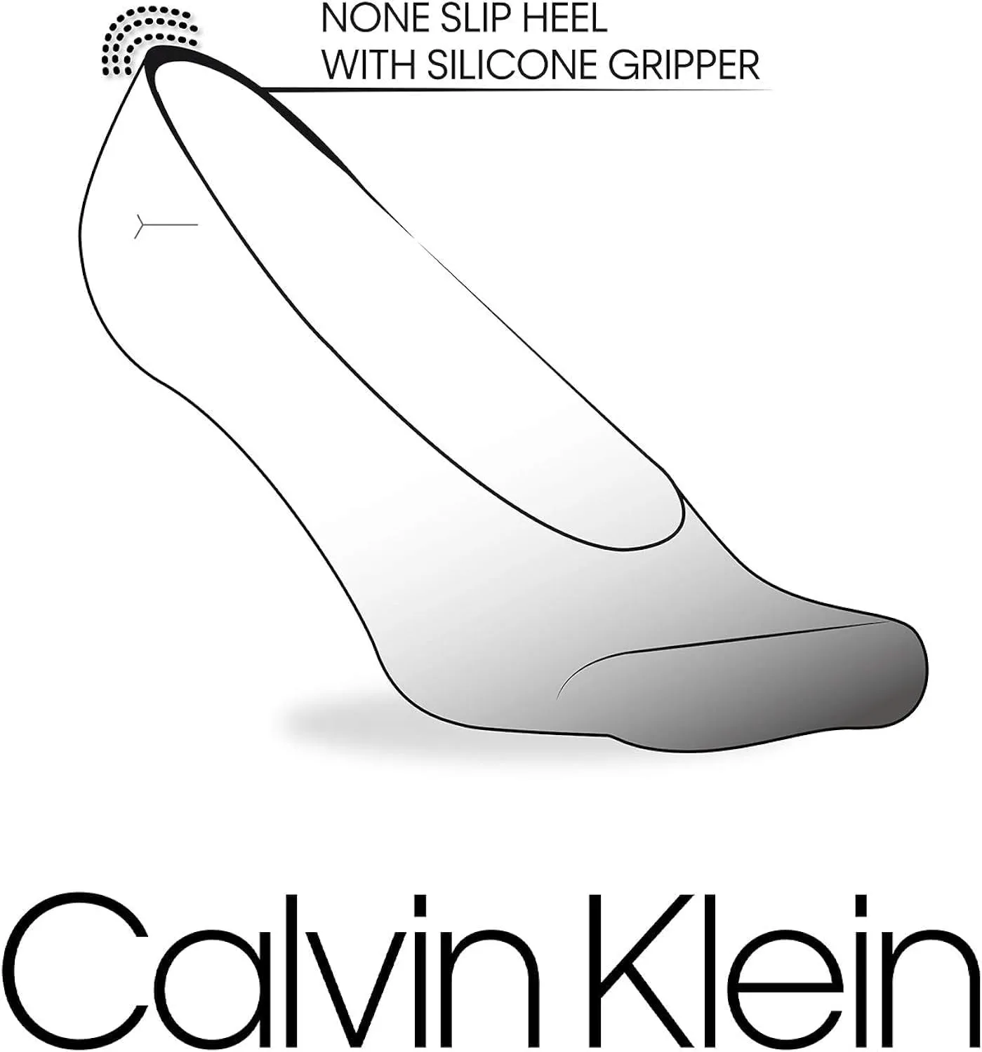 Calvin Klein Women's Socks - Lightweight Low Liners (3 Pairs)