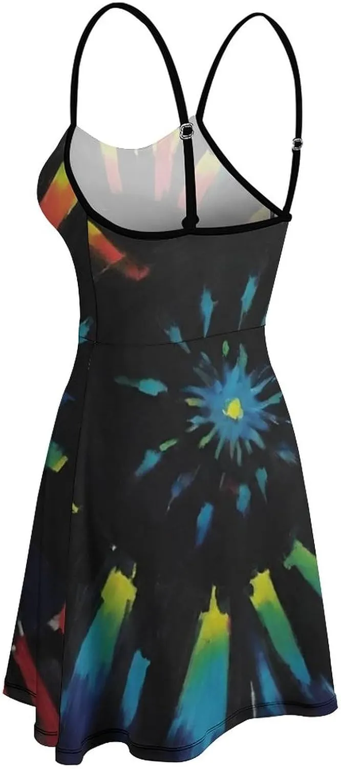 Casual Summer Tunic Dress Wrap Sleeveless Bodycon Beach Swing Dress