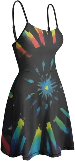 Casual Summer Tunic Dress Wrap Sleeveless Bodycon Beach Swing Dress