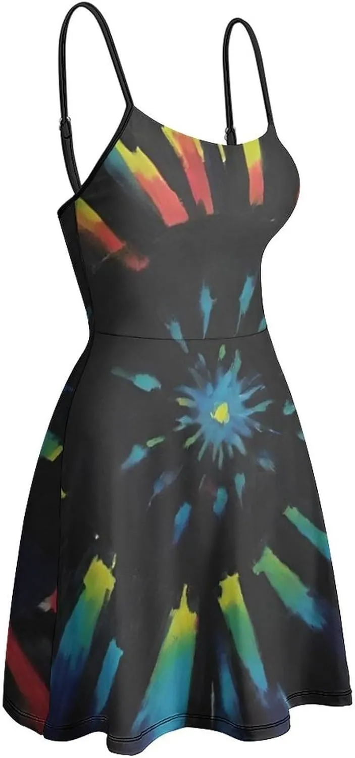 Casual Summer Tunic Dress Wrap Sleeveless Bodycon Beach Swing Dress