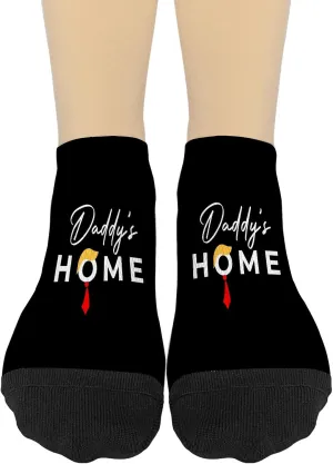 Daddys Home Womens No Show Socks Cotton Socks Womens