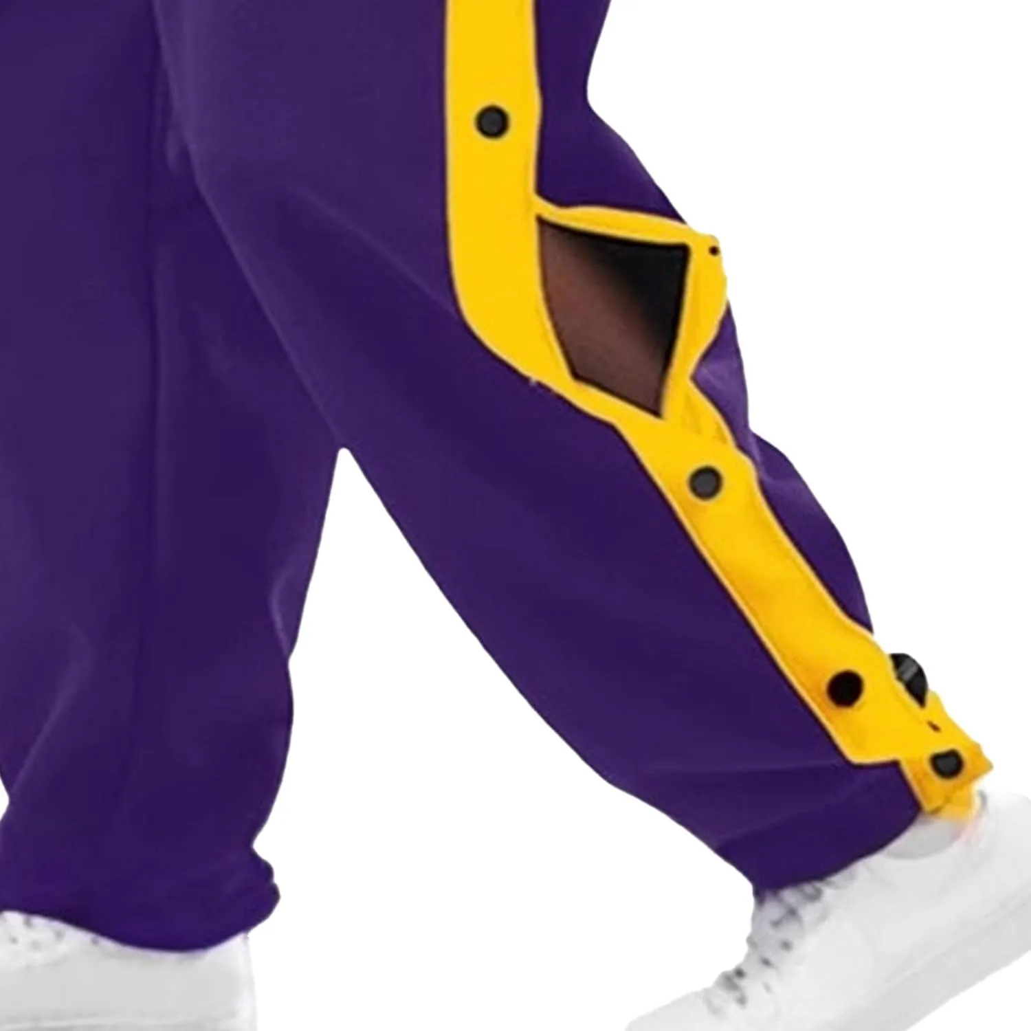 DGHM-JLMY Men's Essential Hip Hop Lightweight Pant Hundred Sports Side Opening Pants Summer Loose Casual Drawstring Trousers