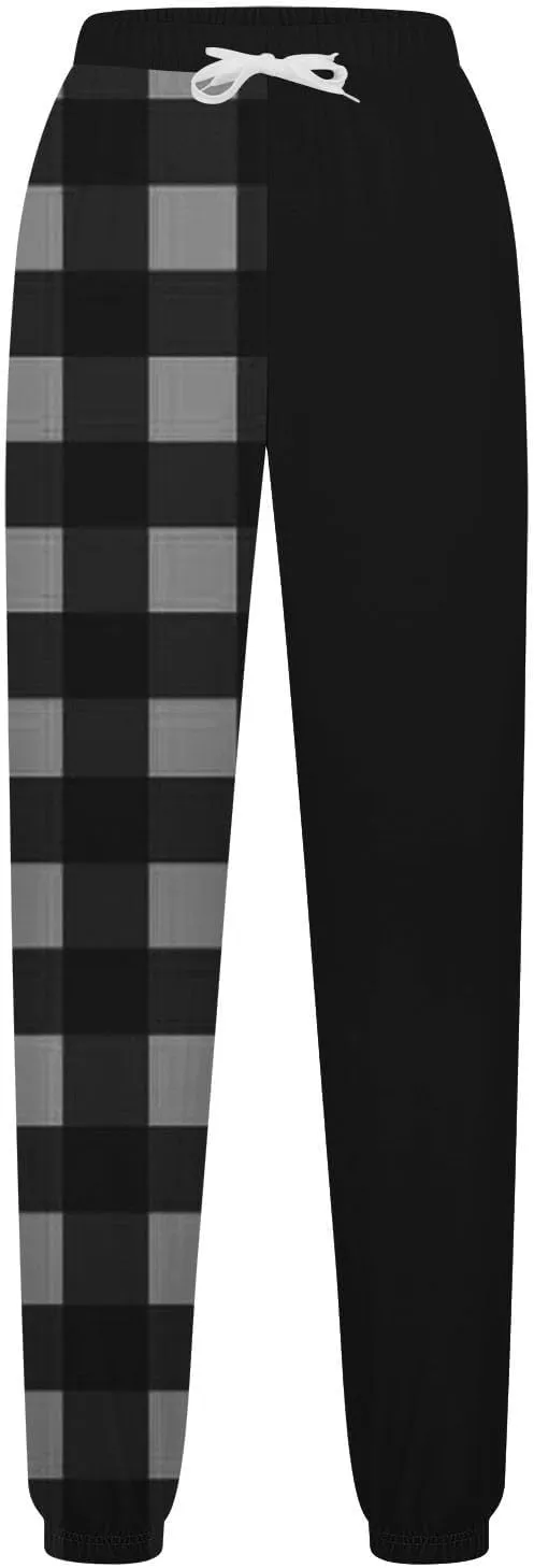 Elastic Waist Sweatpants for Women Soft Fabric Stylish Loose Casual Pants Fashion Office Work Outdoor Sports Trousers