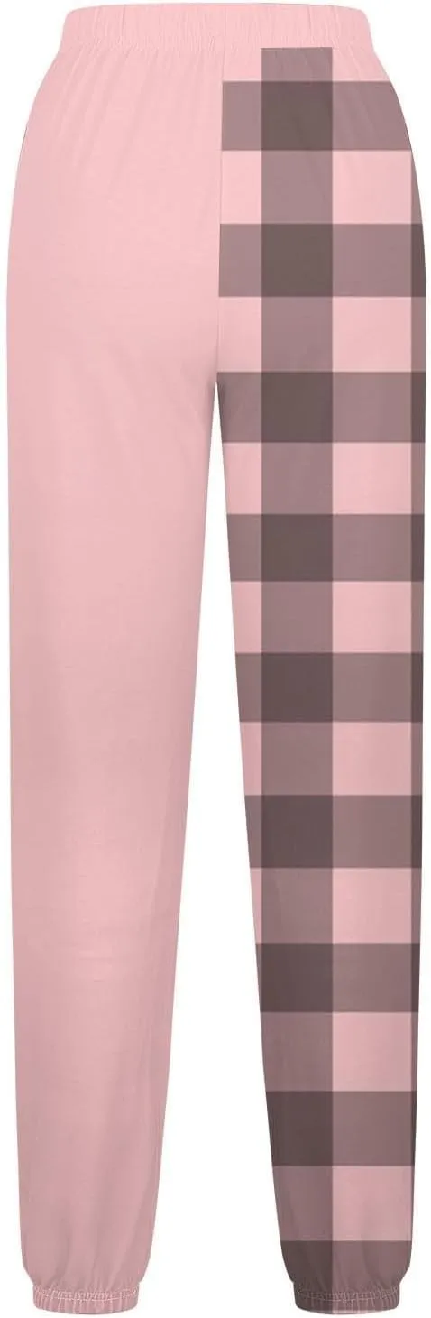 Elastic Waist Sweatpants for Women Soft Fabric Stylish Loose Casual Pants Fashion Office Work Outdoor Sports Trousers