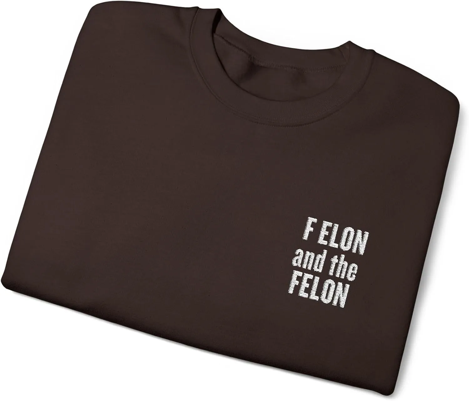 F elon and the Felon Unisex Heavy Blend Crewneck Sweatshirt - Comfy Streetwear for Casual Days
