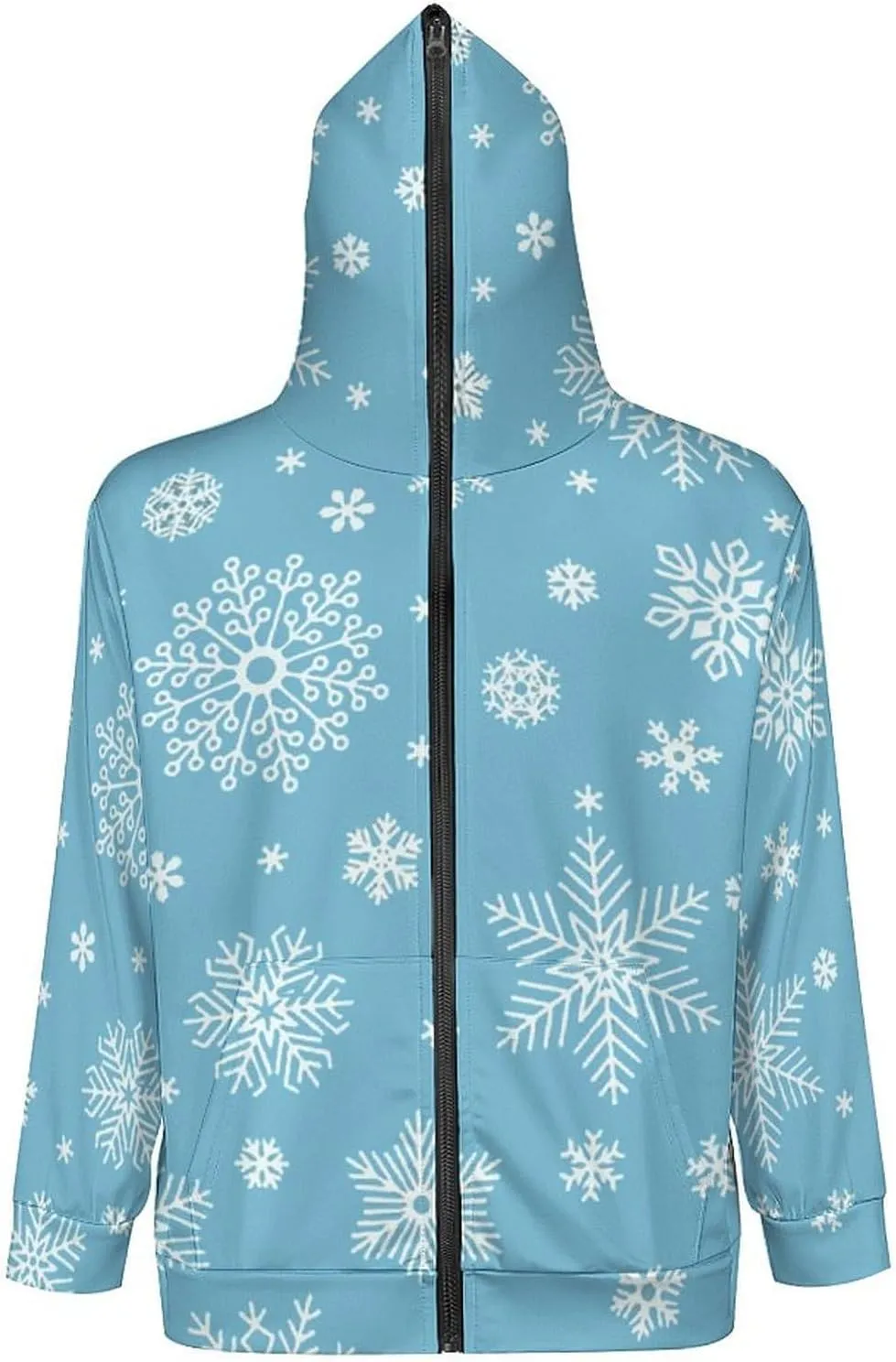 Fruit Print Hoodies For Men Women Long Sleeve Casual Zip Up Hooded Sweatshirt Jacket Coat With Pocket