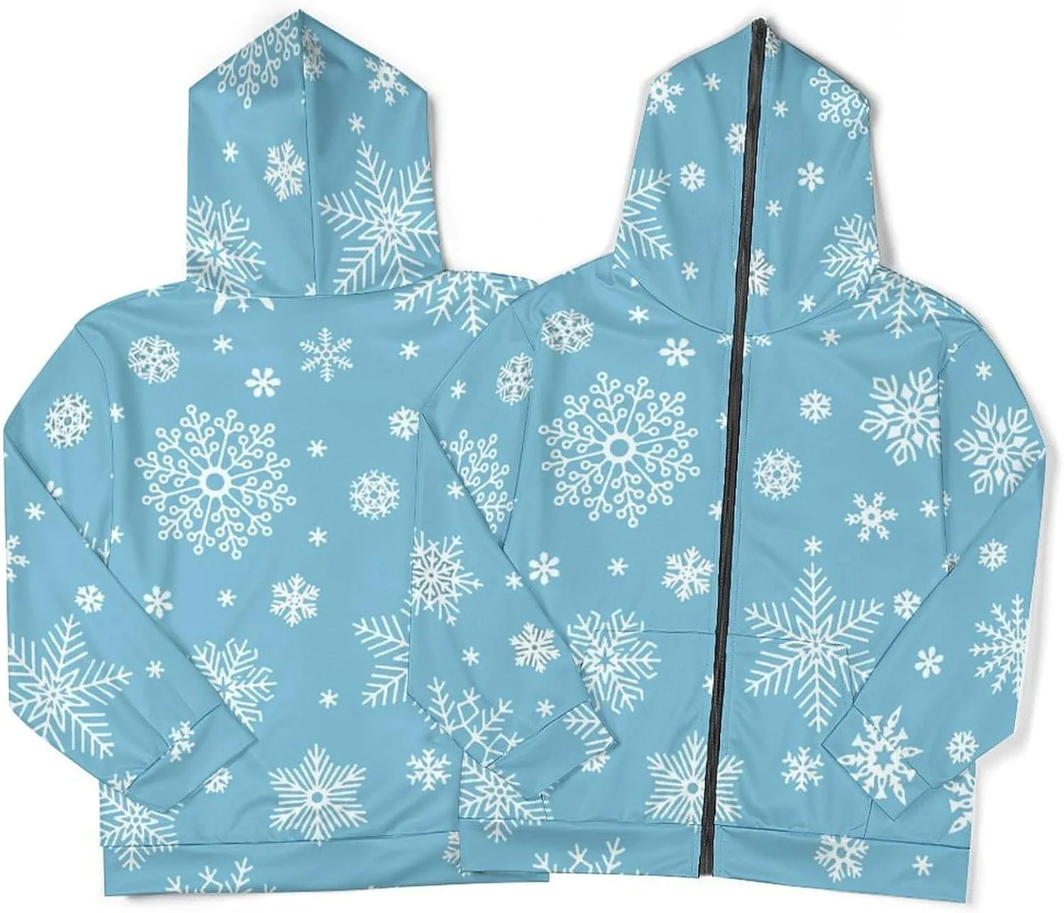 Fruit Print Hoodies For Men Women Long Sleeve Casual Zip Up Hooded Sweatshirt Jacket Coat With Pocket