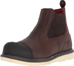 FSI FOOTWEAR SPECIALTIES INTERNATIONAL Men's A7505 Safety Avenger 6" Leather Nanofiber Comp Toe Waterproof EH Romeo Wedge Work Boot, 10.5, M