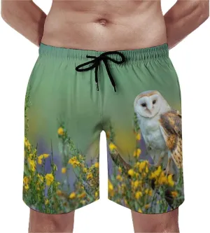 Hapuxt Men's Swim Trunks Quick Dry Beach Shorts with Mesh Lining Pockets Swimwear Bathing Suits Board Surf Shorts X-Small