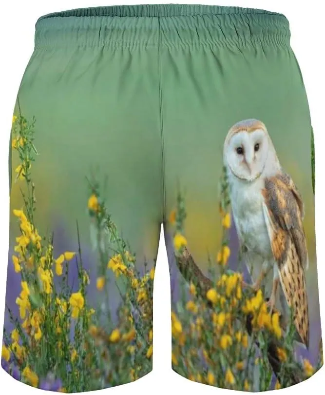Hapuxt Men's Swim Trunks Quick Dry Beach Shorts with Mesh Lining Pockets Swimwear Bathing Suits Board Surf Shorts X-Small
