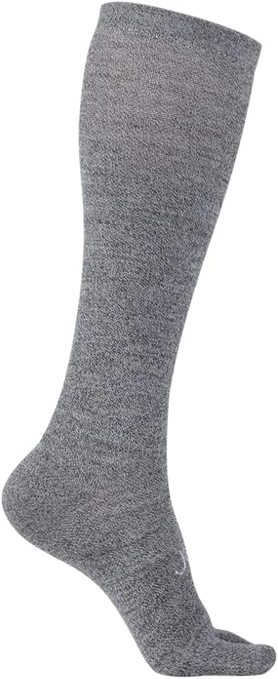 Ja Vie JAVIE Cotton Flip Flop Socks - Comfy Split Toe Tabi Socks With Graduated Compression (15-20mmHg) for Women & Men