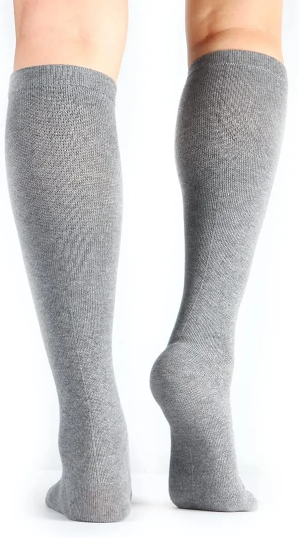 Ja Vie JAVIE Cotton Flip Flop Socks - Comfy Split Toe Tabi Socks With Graduated Compression (15-20mmHg) for Women & Men