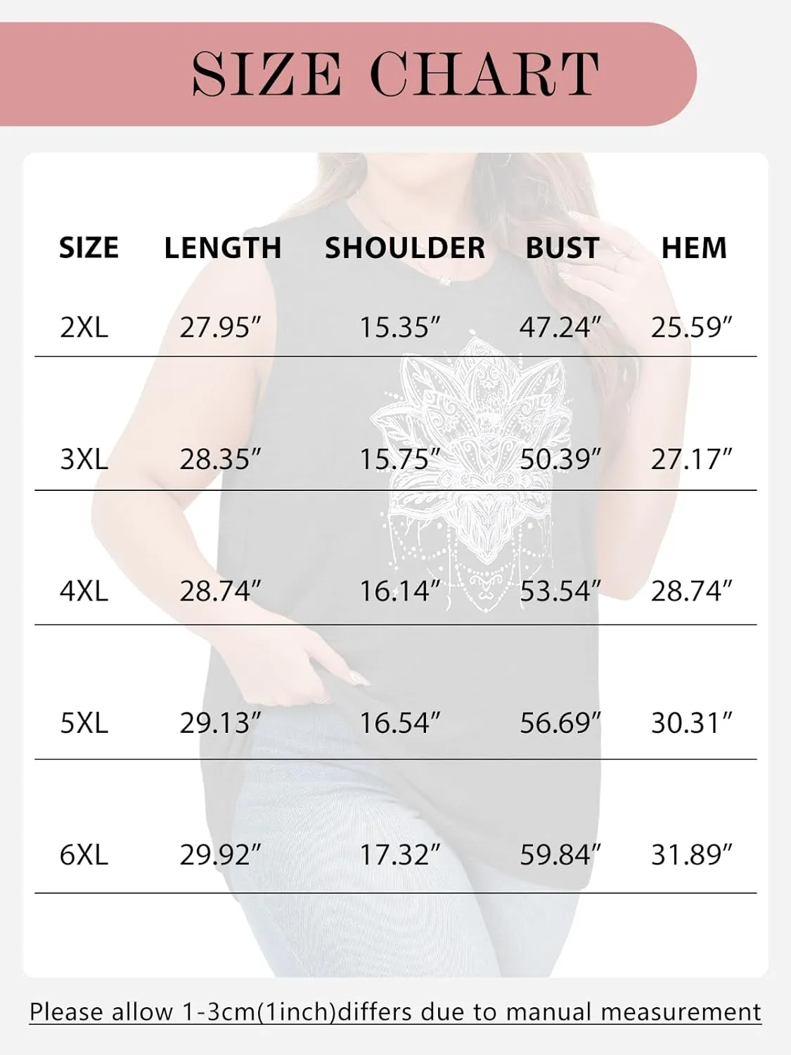 JOELLYUS Women Plus Size Tank Tops Summer Sleeveless Top Crew Neck Casual Blouse Oversized Shirts