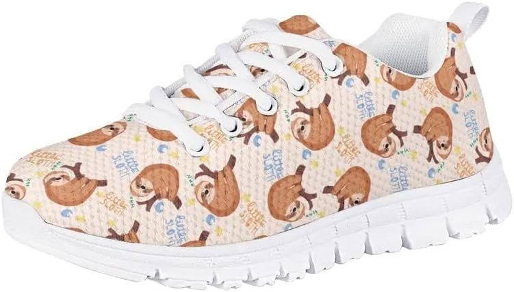 Judtueit Hipie Flower Kids Trainers School Shoes, Girls Low-Top Tennis Shoes, Teen Autumn/Winter Sneakers Hiking Shoes