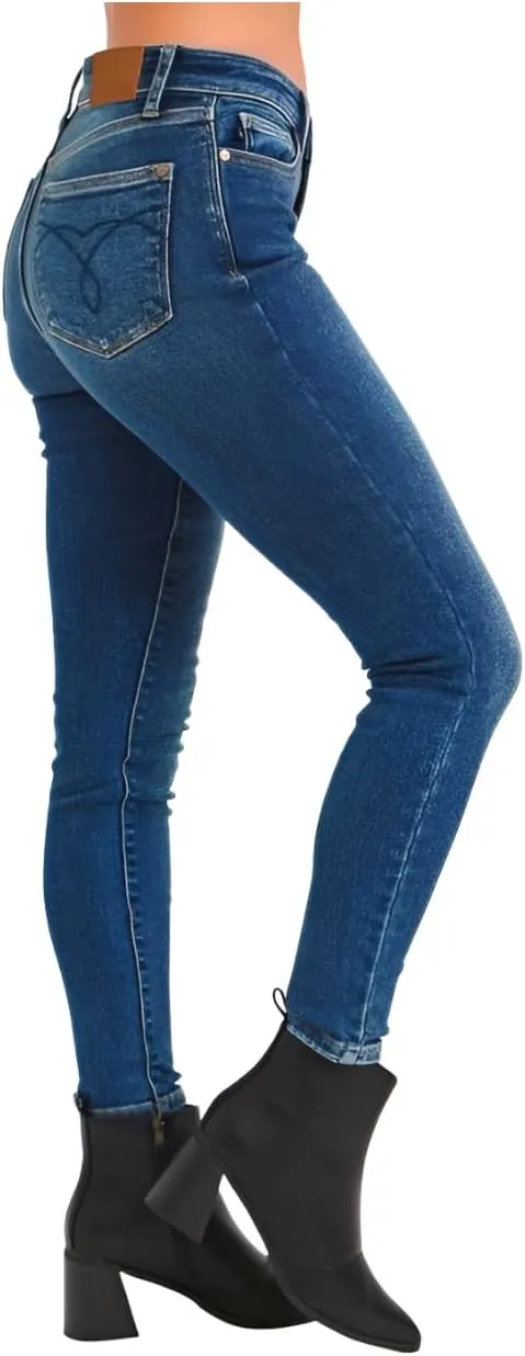 Judy Blue Mid-Rise Waist Skinny Jeans