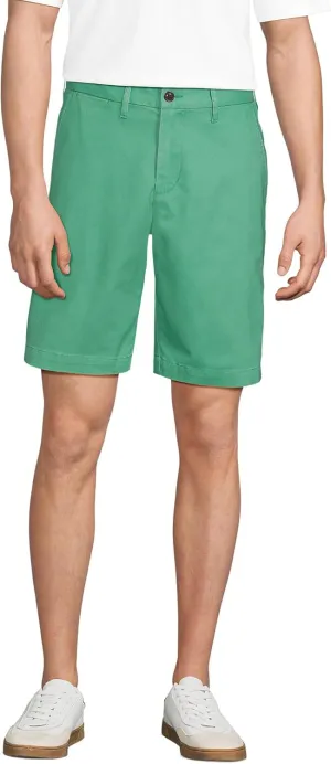 Lands' End Men's Big 9 Inch Comfort Waist Comfort First Knockabout Chino Shorts
