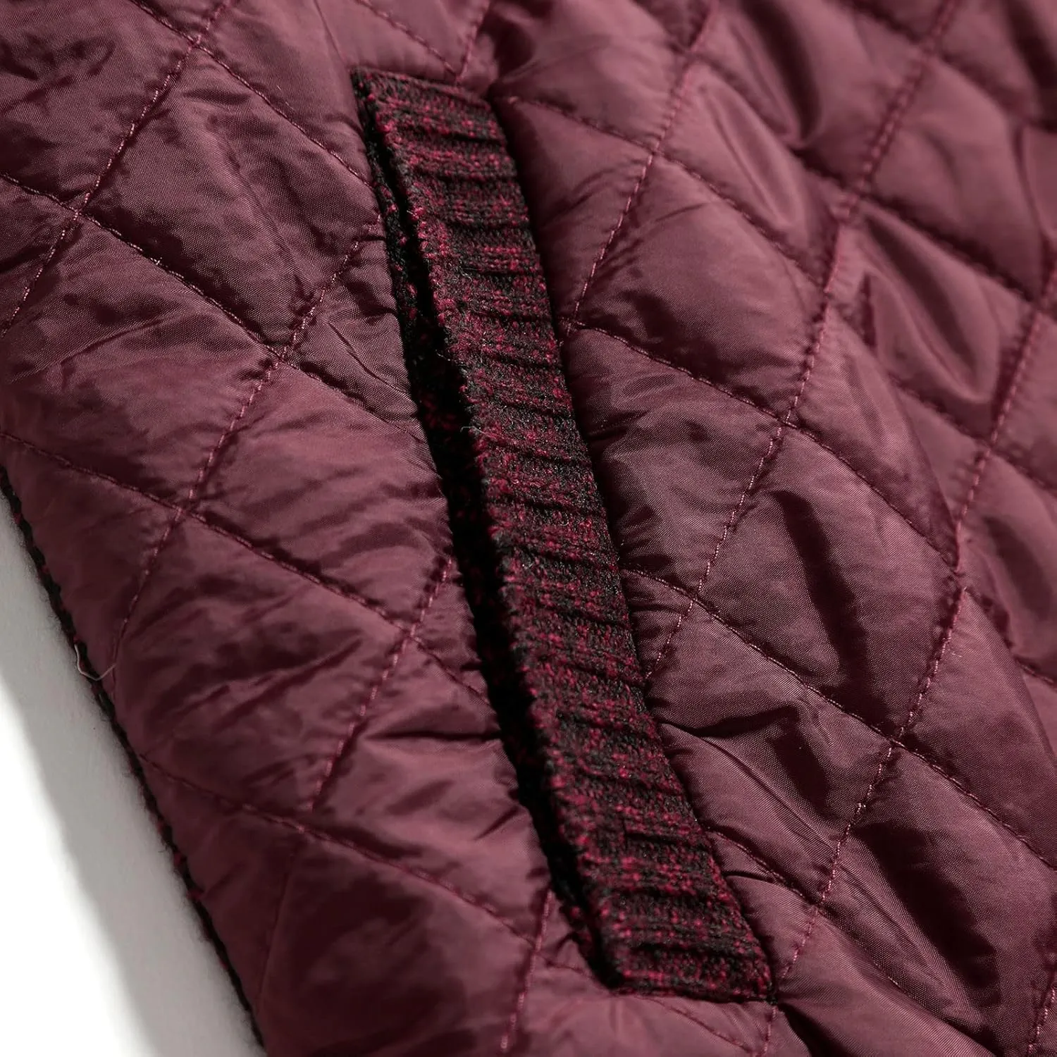 LCMTWX Coats for Men Cottonpadded Jacket Stand Collar Knitted Splice Sweater Coat Casual Men's Thicken Warm Winter Coat