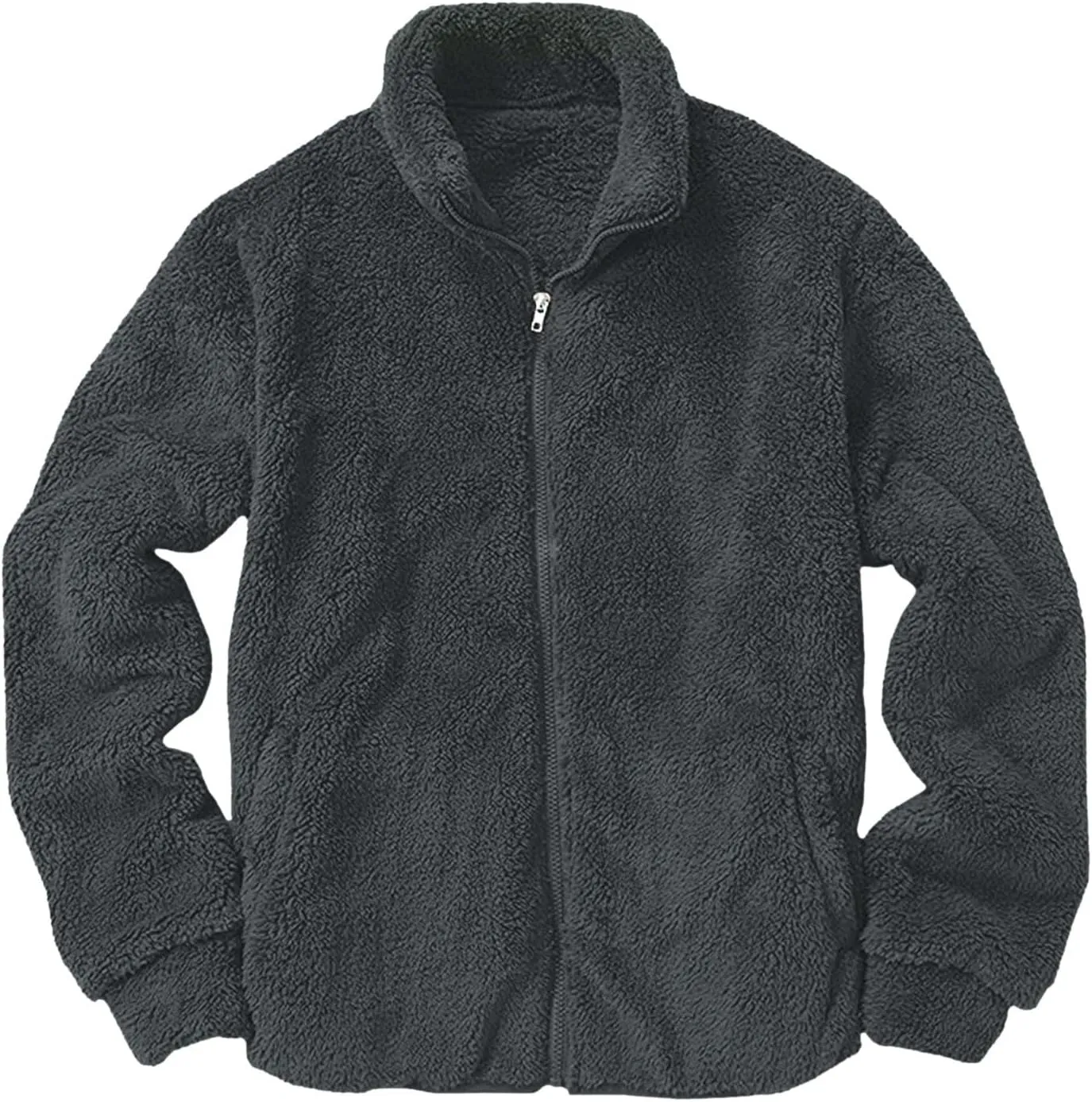 LCMTWX Men's Thick Thermal Winter Jacket Stand Collar Knitted Splice Sweater Coat Casual Cardigan Stylish Outwear Mens