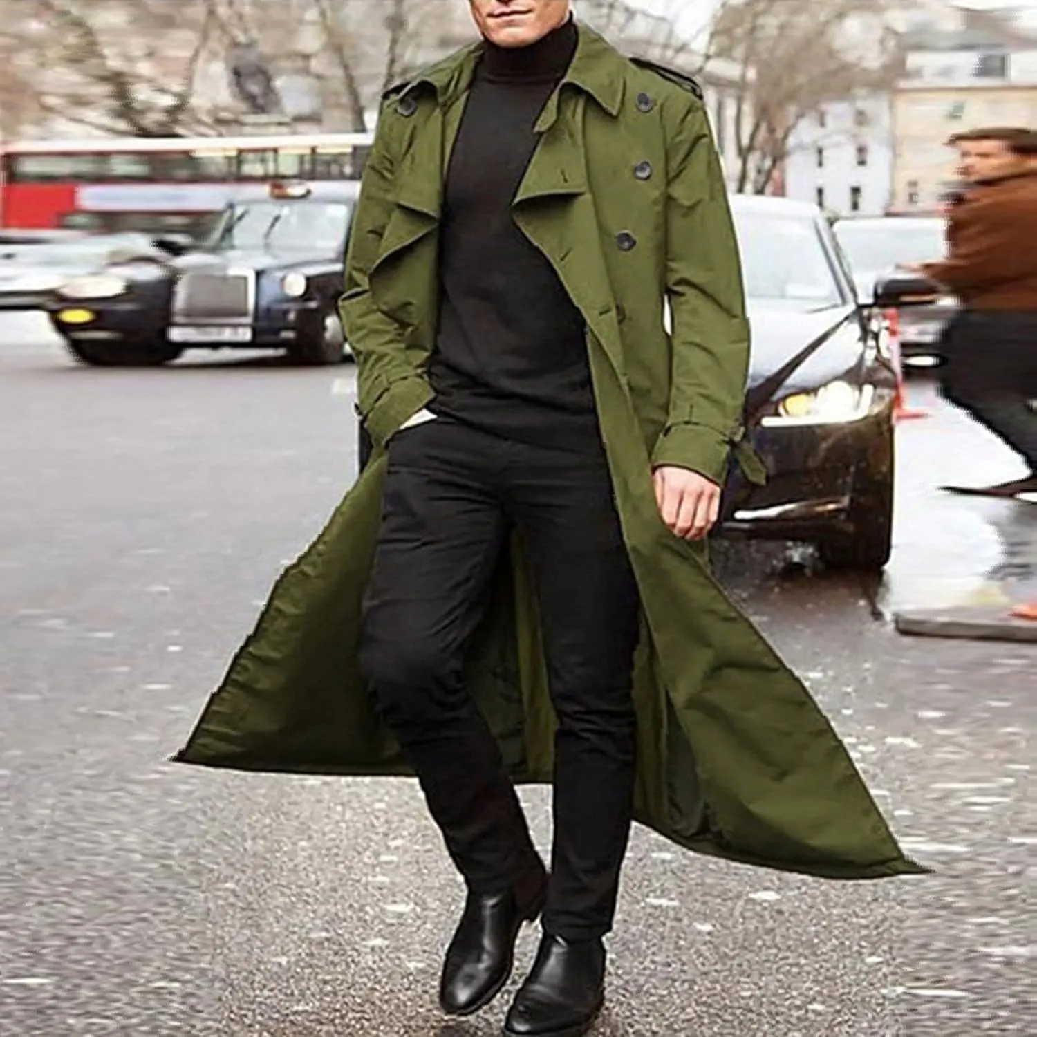 LCMTWX Mens Winter Coats Jacket Stand Collar Knitted Splice Sweater Coat Casual Cardigan Stylish Outwear Mens Coats