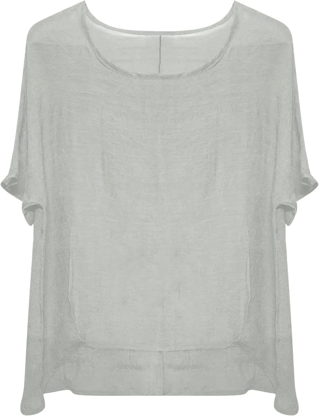 Linen Shirts for Women 2025 Summer Oversized Short Sleeve Tops Casual Loose Resort Wear Beach Vacation Blouses
