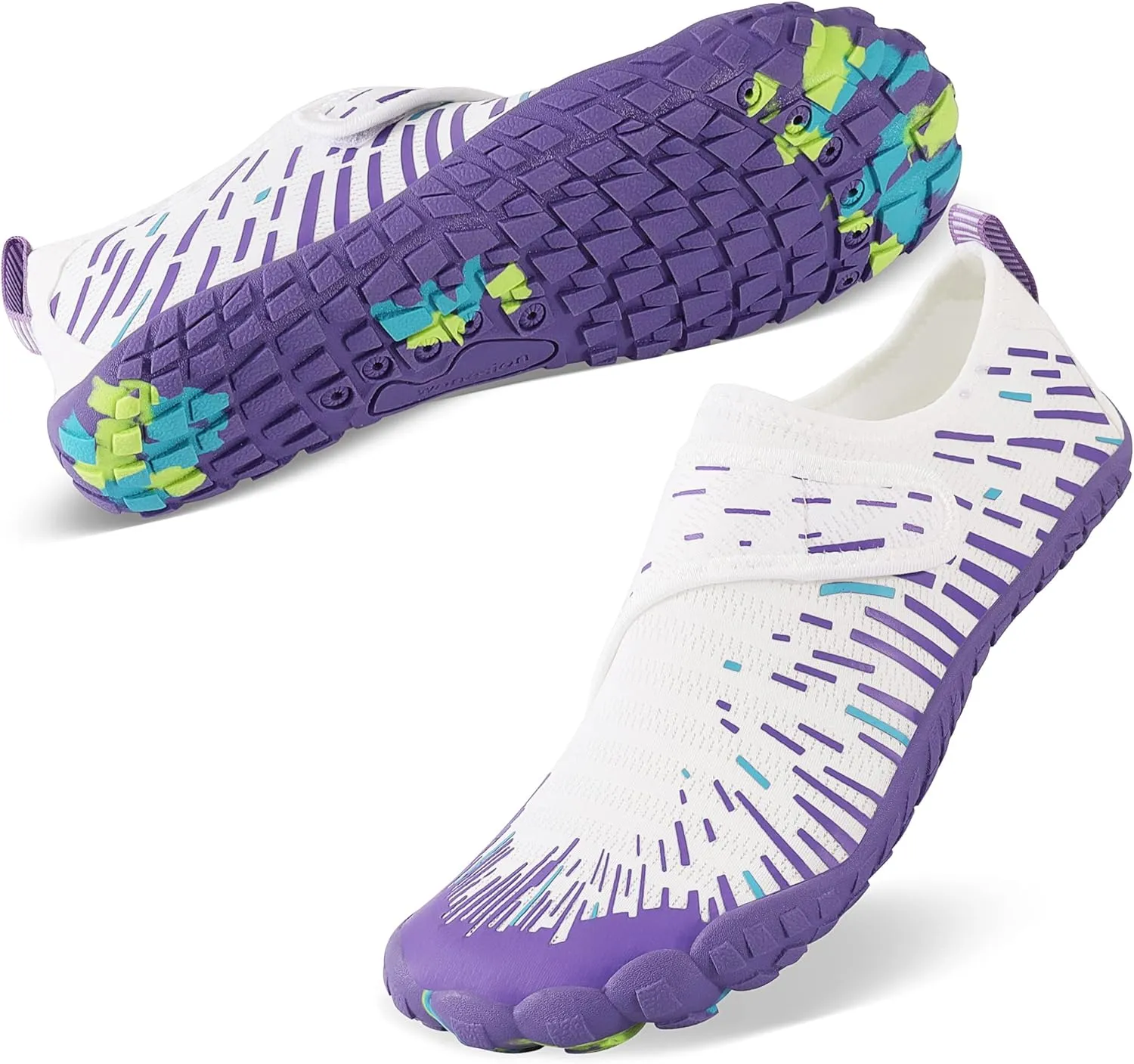 Men Women Water Sports Shoes Slip-on Quick Dry Aqua Swim Shoes for Pool Beach Surf Walking Water Park