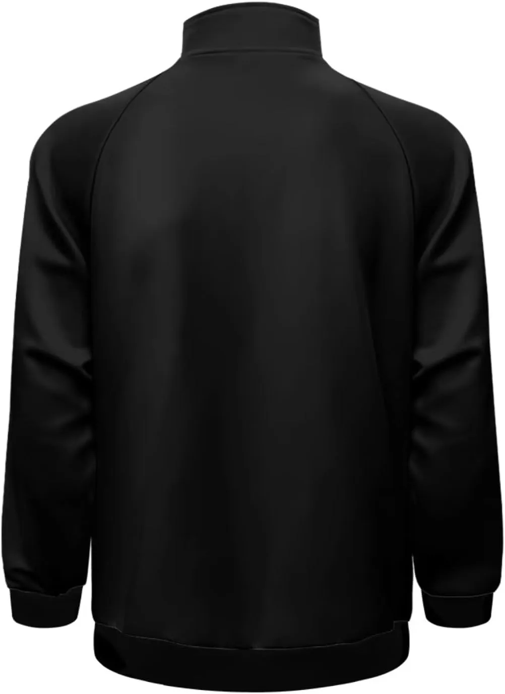 Mens Casual Jacket Long Sleeve Zipper Sweatshirt Loose Fit Stand Collar Hoodie Coat Winter Outfit Comfy Streetwear