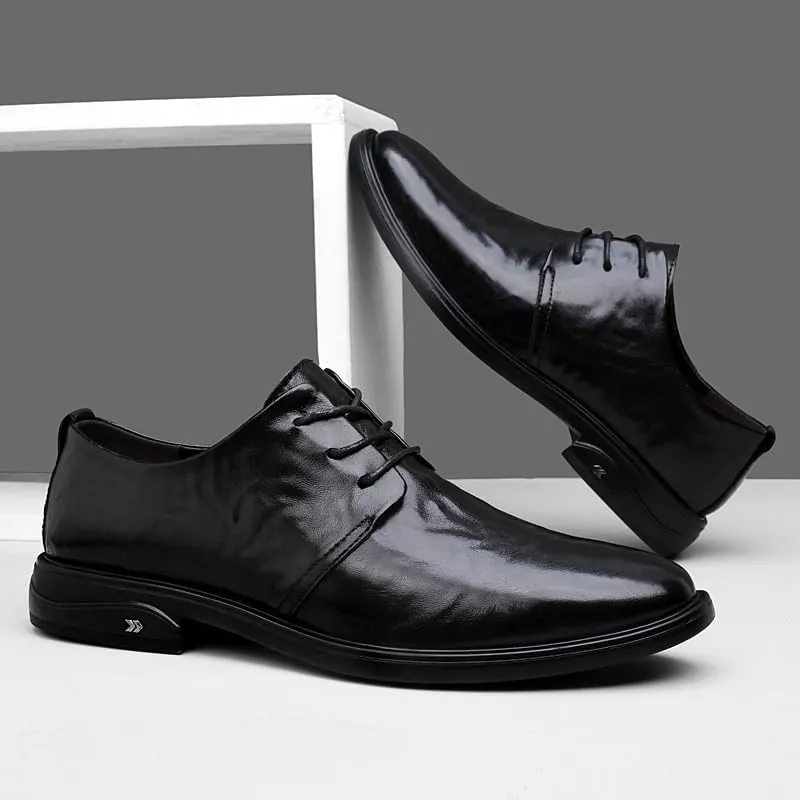 Mens High Gloss Oxford Shoes Patent Leather Dress Shoes Shiny Formal Shoes for Tuxedo Business Wedding(9.5)