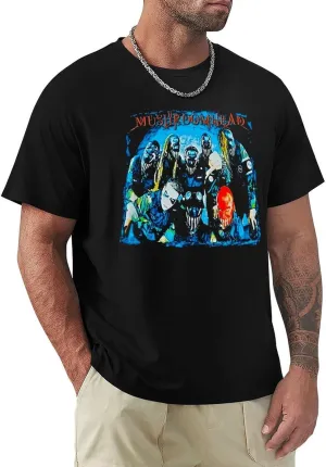 Men's T Shirt Cotton Short-Sleeve Printed Shirts Round Neck Fashion Graphic Classic Tee Shirts