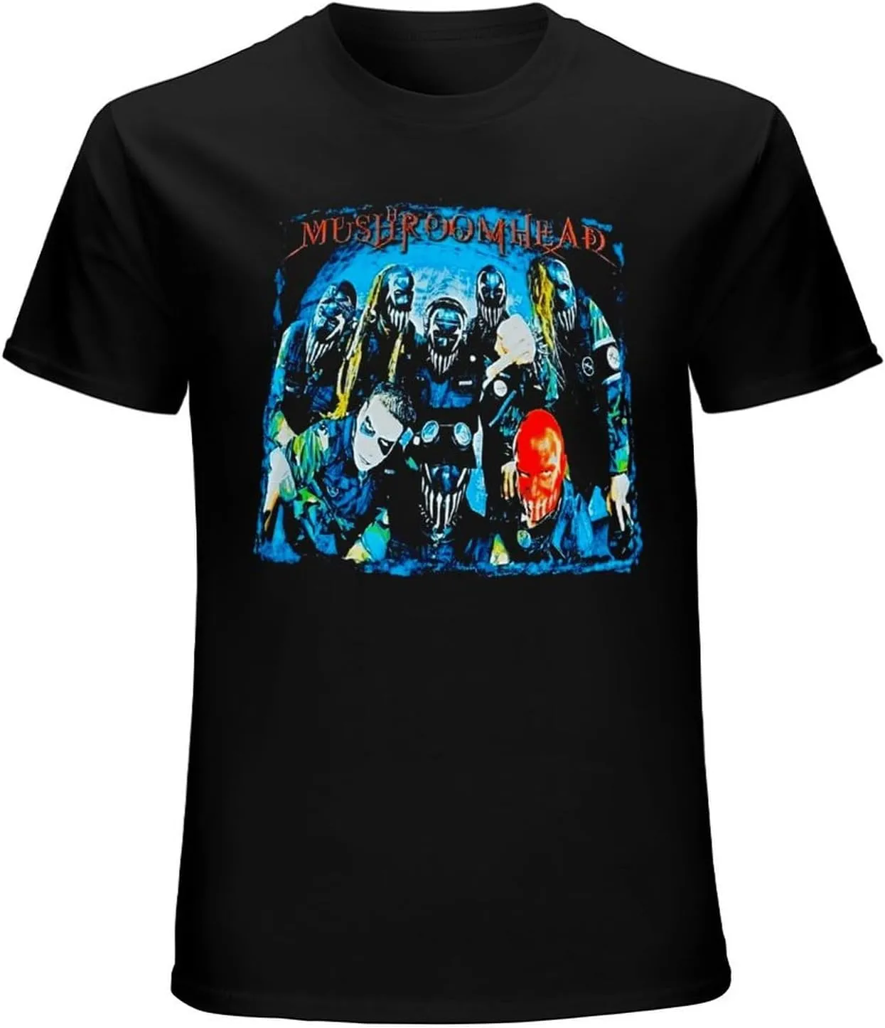 Men's T Shirt Cotton Short-Sleeve Printed Shirts Round Neck Fashion Graphic Classic Tee Shirts