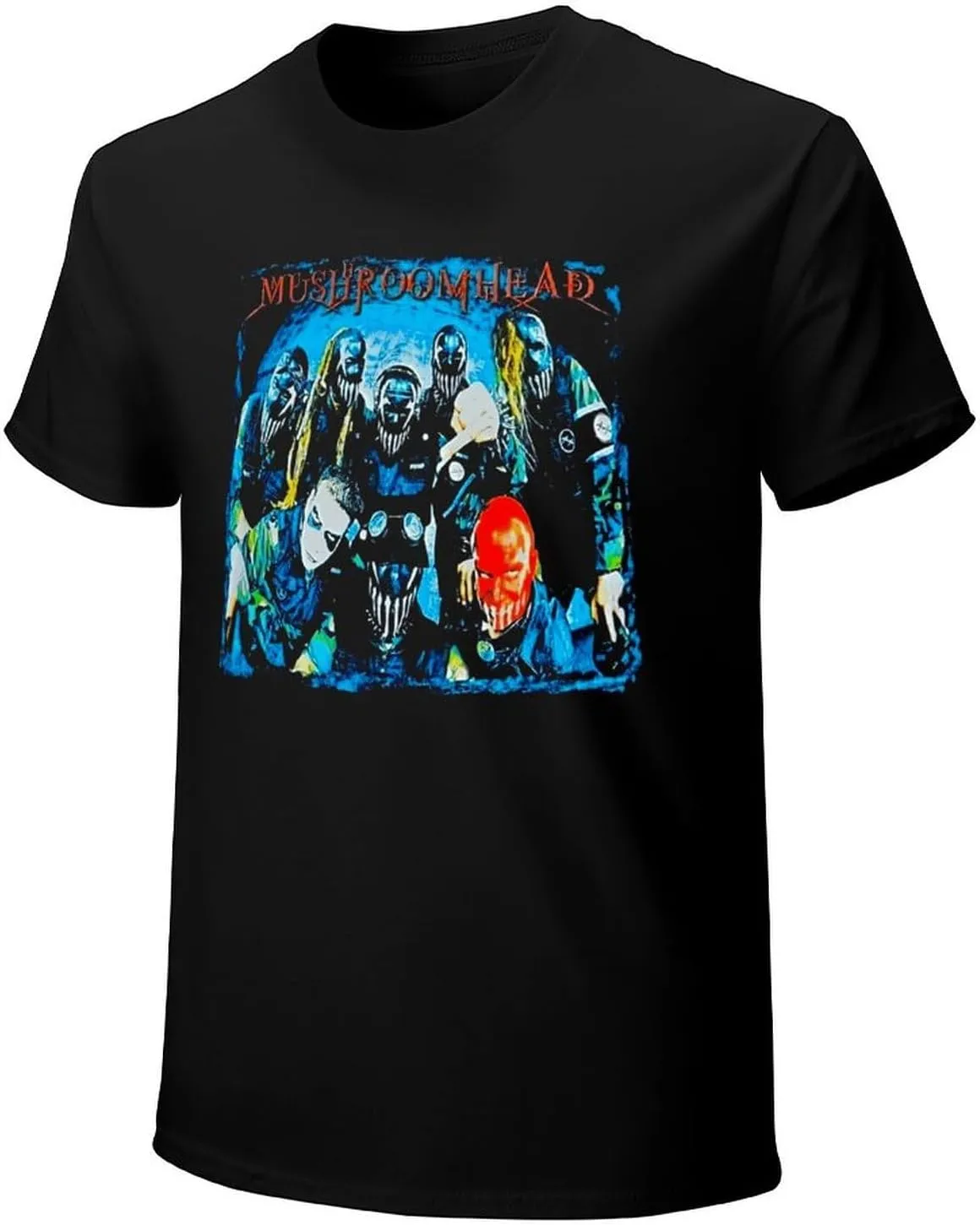 Men's T Shirt Cotton Short-Sleeve Printed Shirts Round Neck Fashion Graphic Classic Tee Shirts