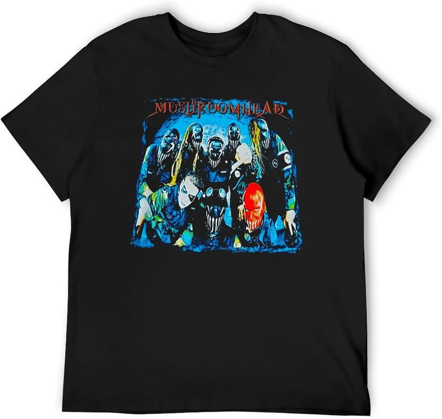 Men's T Shirt Cotton Short-Sleeve Printed Shirts Round Neck Fashion Graphic Classic Tee Shirts