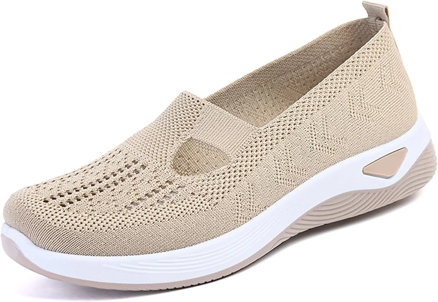 Orthopedic Shoes for Women Breathable Soft Slip On Non Slip Work Shoes Women Mesh Casual Shoes for Fall Women Shoes Sneakers Slip On Tennis Shoe Cross Trainer Shoe