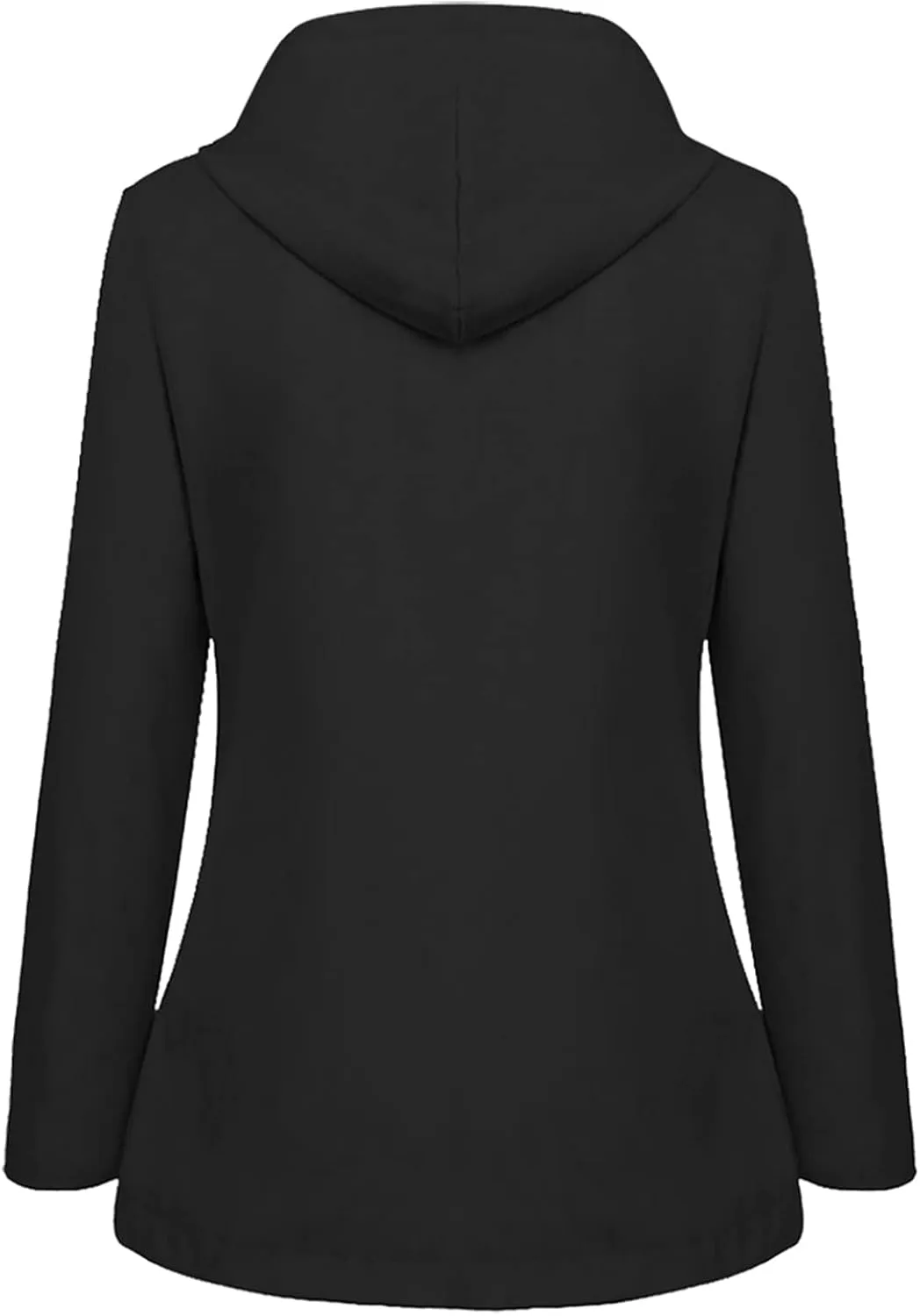 Rain Jacket Women Waterproof with Hood Raincoat Lightweight Lined Long Sleeve Coats Plus Size