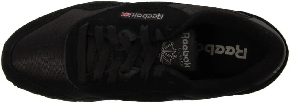 Reebok Mens Classic Cushioned Footbed Faux Leather Running & Training Shoes