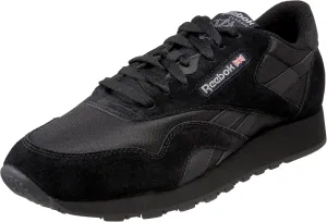 Reebok Mens Classic Cushioned Footbed Faux Leather Running & Training Shoes