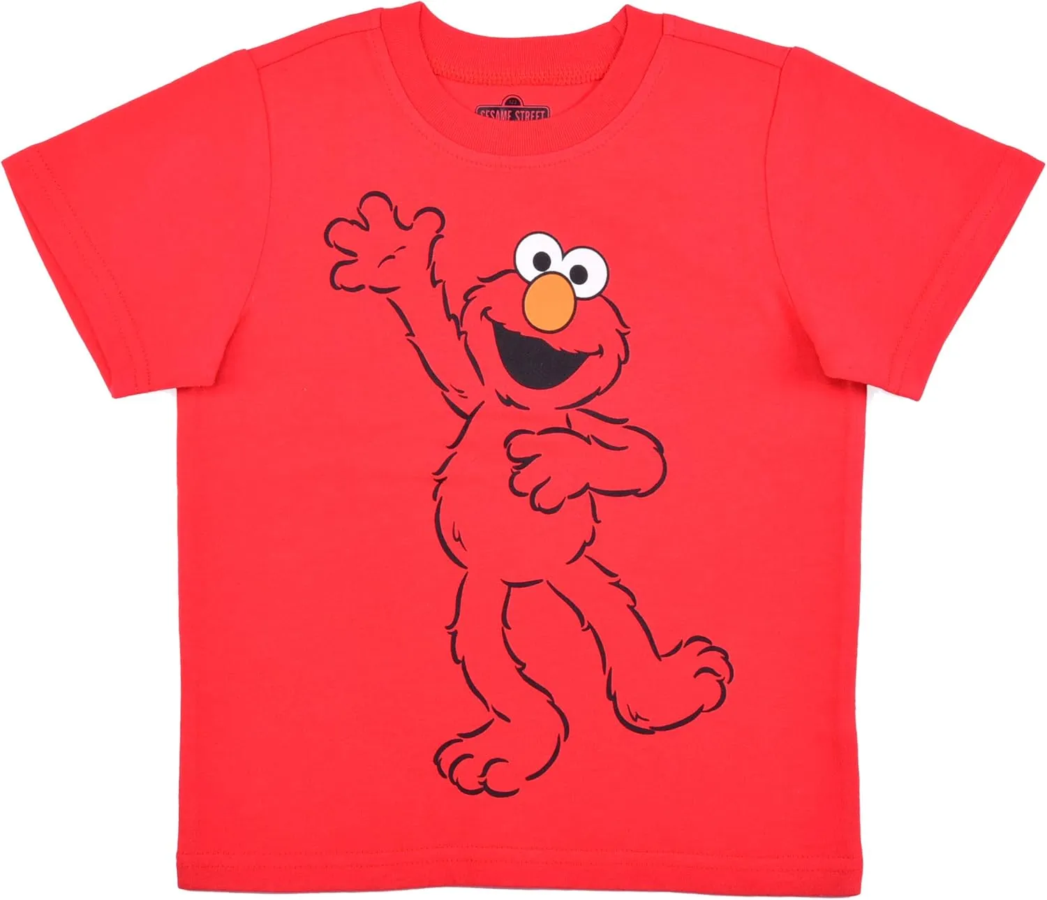 Sesame Street Boys 4 Pack T-Shirts for Infant and Toddler Kids