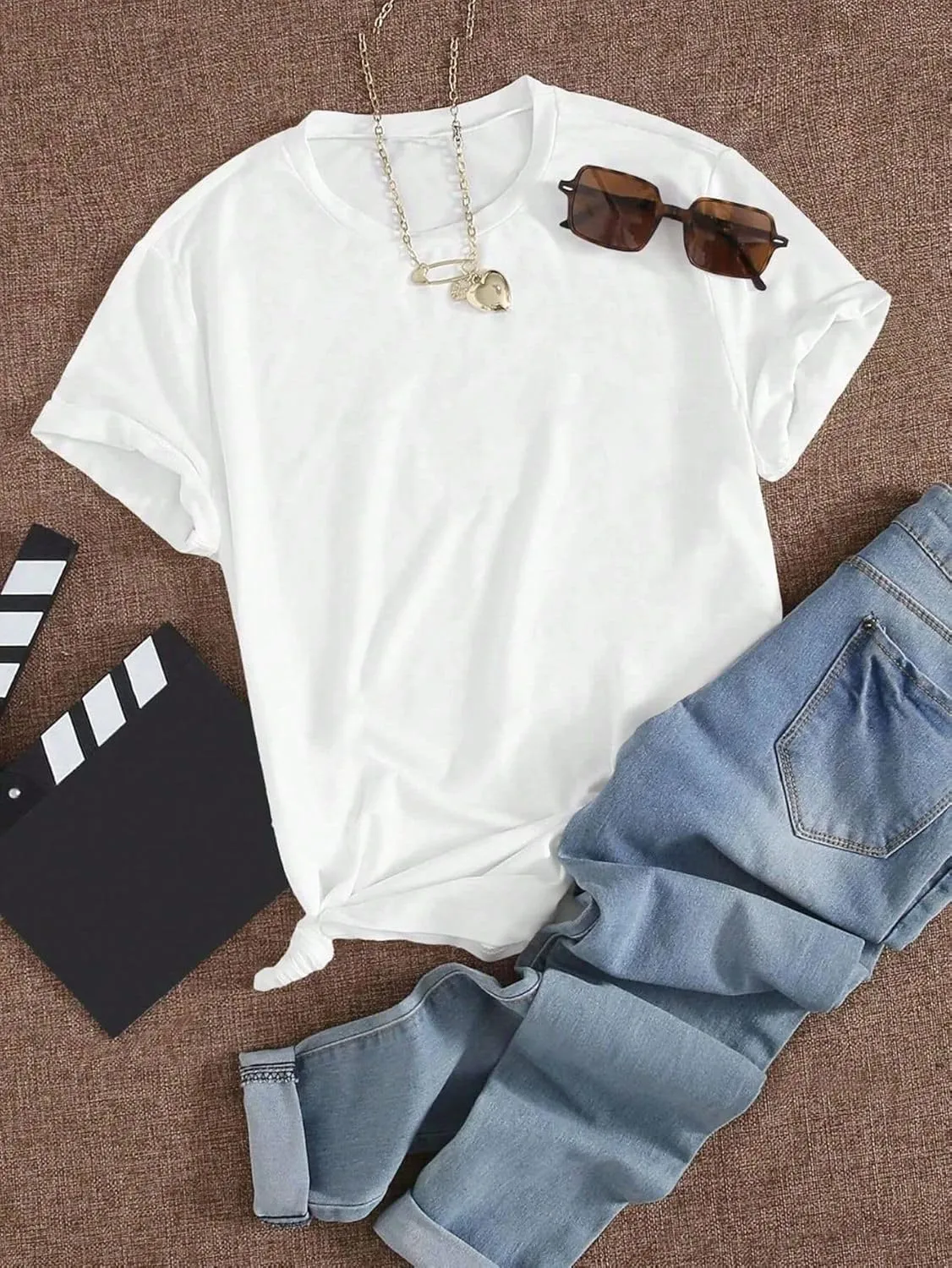 SISKIN Oversized Graphic Tees for Women, Oversized Tshirts Shirts for Women, Casual Tops for Women, Womens T Shirts Cotton