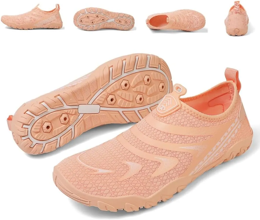 Slip On Barefoot Shoes for Women Breathable Mesh Non-Slip Waterproof Lightweight Zero Drop Sole Minimalist Quick Dry for Hiking Surfing Swimming Outdoor