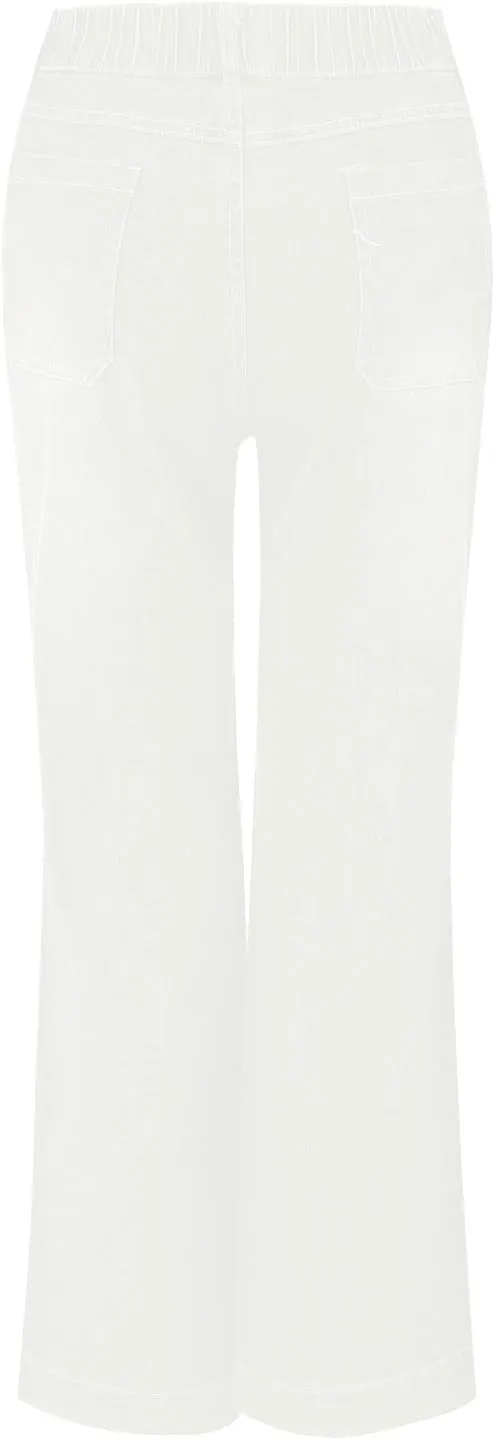 Stylish Wide-Leg Jeans for Women High-Waisted Formal Occasion Flattering Casual Pants Slimming Leisure Trendy Trouser