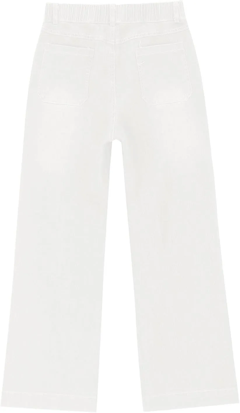 Stylish Wide-Leg Jeans for Women High-Waisted Formal Occasion Flattering Casual Pants Slimming Leisure Trendy Trouser
