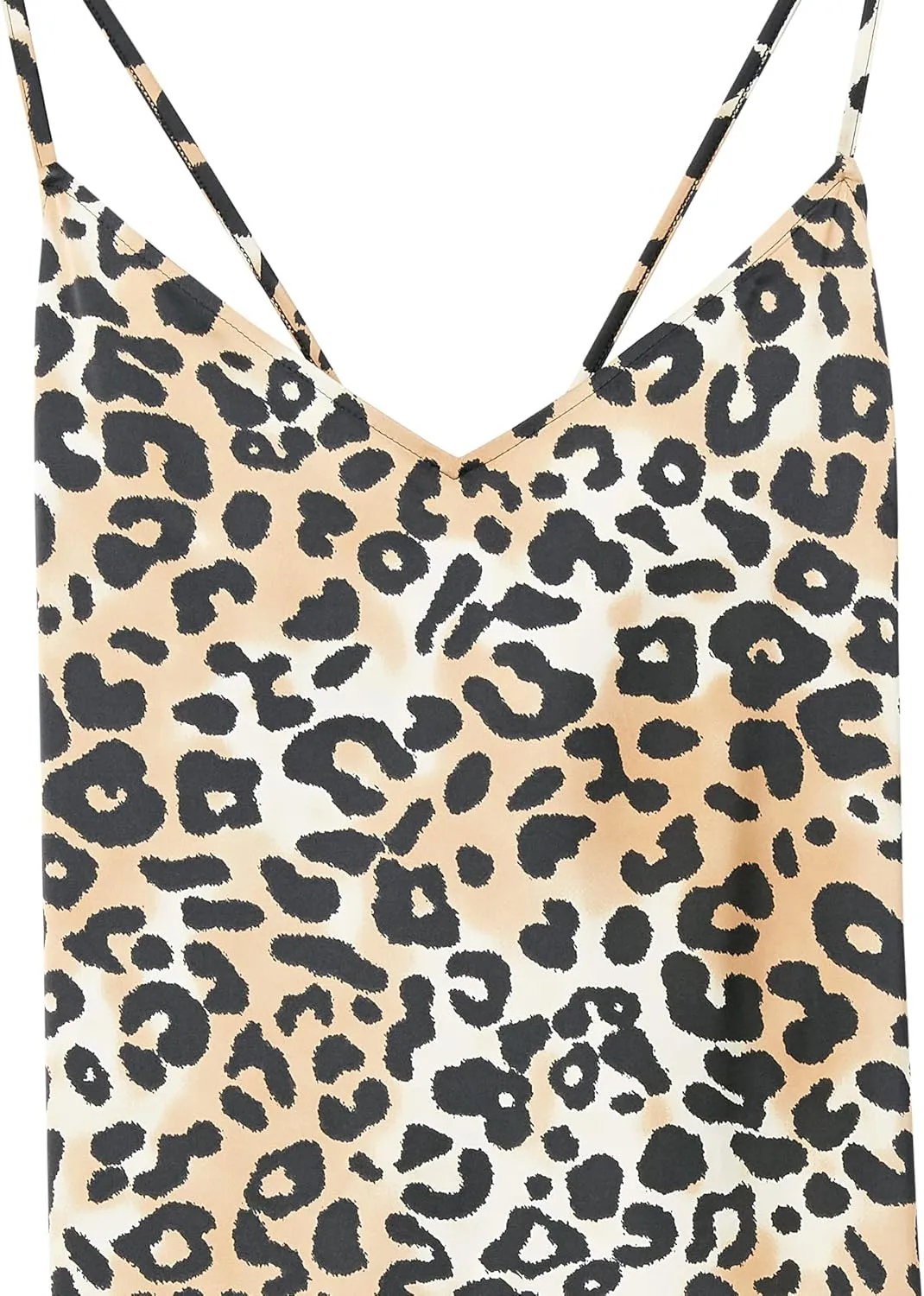The Drop Women's Darcy Loose Tie-Back Silky Stretch Mini Slip Dress