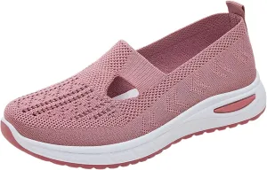 Todays Daily Deals Orthopedic Shoes for Women Breathable Soft Slip On Womens Black Casual Shoes Mens Slip On Sneakers White Tennis Shoes Women Trail Running Shoe White Loafers