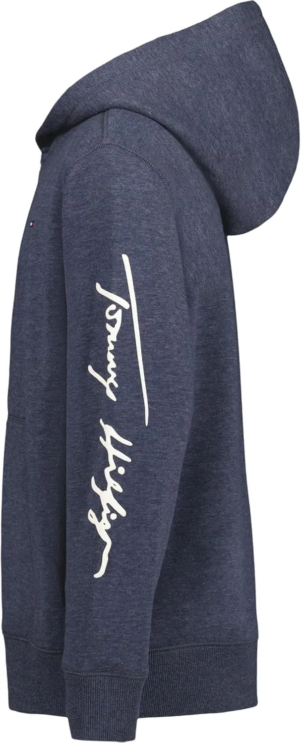 Tommy Hilfiger Boys' Long Sleeve Fleece Full Zip Hoodie
