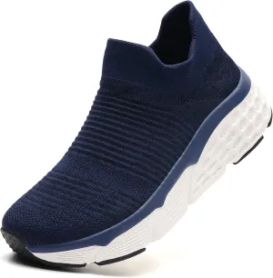 TSIODFO Women's Slip On Sock Walking Shoes Athletic Running Tennis Sneakers