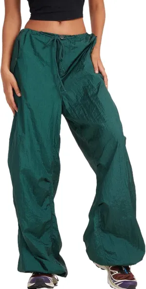 Women Cargo Trousers Drawstring Baggy Pants Loose Jogger Pants Parachute Pants Trendy Sweatpants Streetwearc