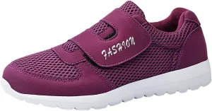Women Casual Slip On Sneakers Breathable Walking Shoes Lightweight Canvas Comfortable Flats Non Slip Loafers