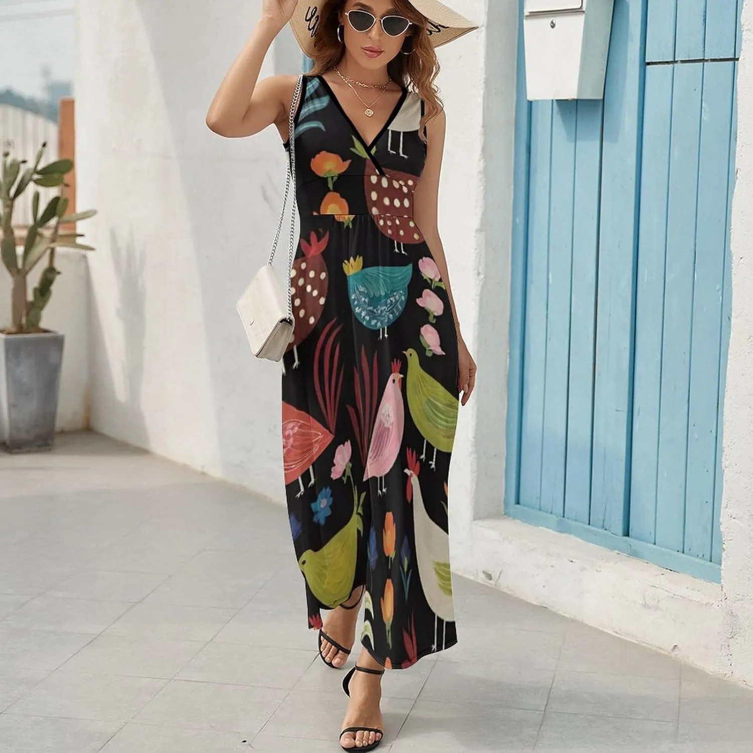 Women Girls Summer 2025 Loose Flowy Swing Shift Dresses for Party Holiday